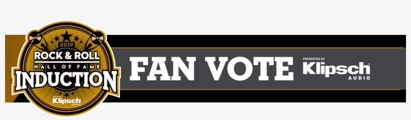 2019 Rock & Roll Hall Of Fame Fan Vote Presented By - Klipsch X11i Black Earbuds, transparent png download