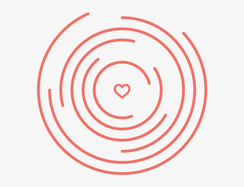 Empathy Heart Graphic - Empathy, transparent png download