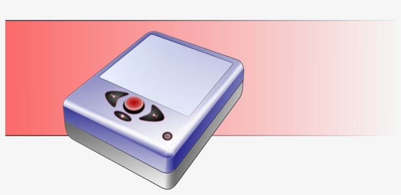 Onlinelabels Clip Art - Mp3 Player, transparent png download