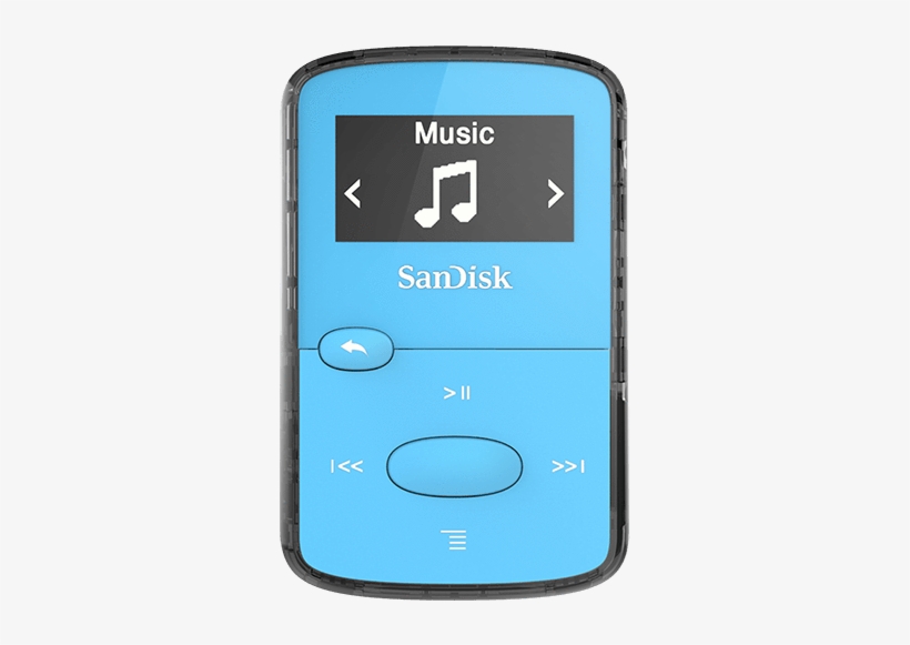 Sandisk Clip Jam Mp3 Player - Sandisk Clip Jam Blue, transparent png download