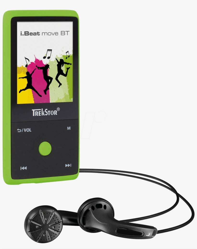 Mp3-player With - Trekstor Mp3 Player, Mp4 Player Trekstor I.beat Move, transparent png download