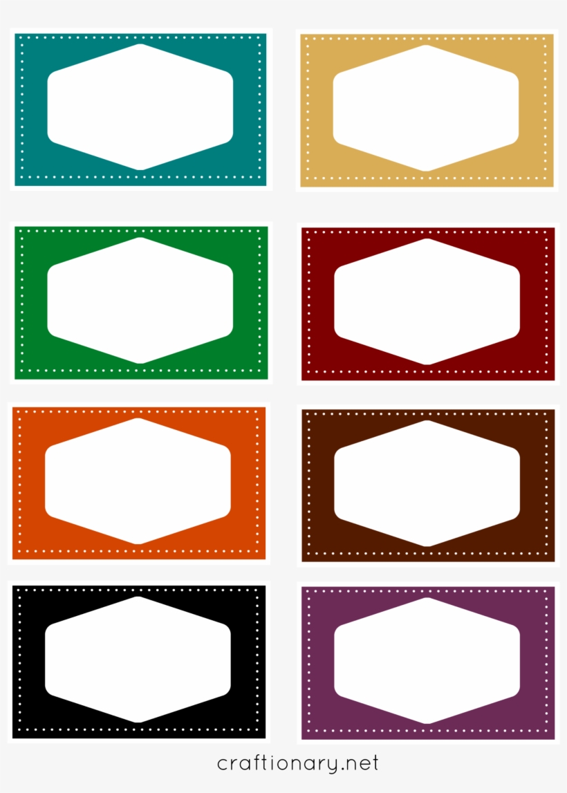 Colorful Book Label Printables - Pink Book Label, transparent png download