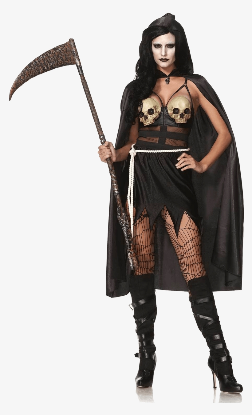 Halloween Costume Png File Download Free - Grim Reaper Costume Women, transparent png download