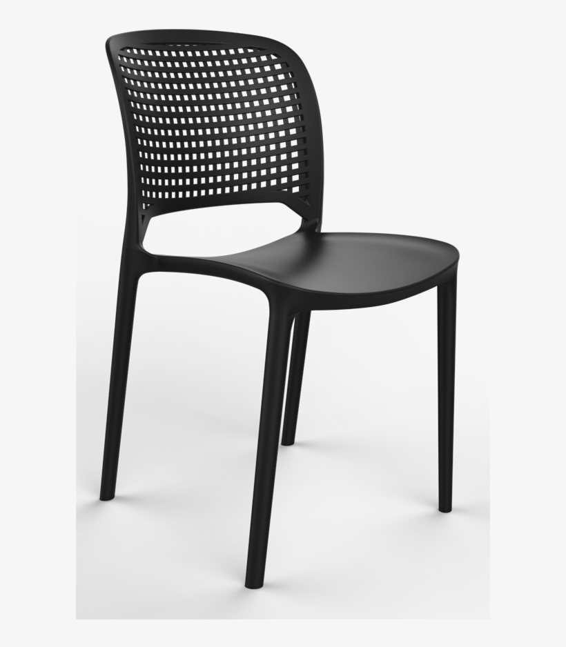 Happy Chair Black - Chair, transparent png download