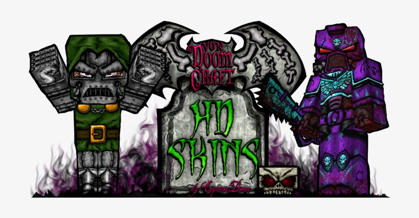 •news •images •donations •installation - Minecraft Von Doom Craft, transparent png download