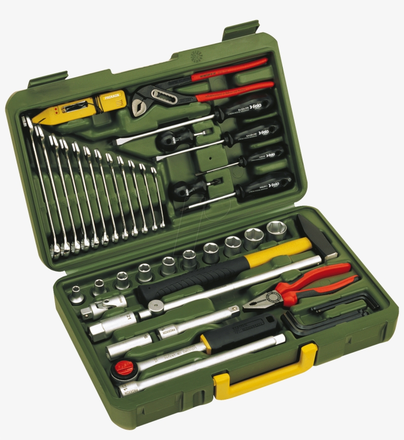 Car And Universal Tool Case, 43-piece Proxxon - Proxxon, transparent png download