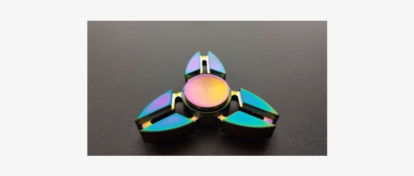Scorpio-premium Edc Rainbow Stainless Steel Metal Fidget - Fidget Spinner, transparent png download
