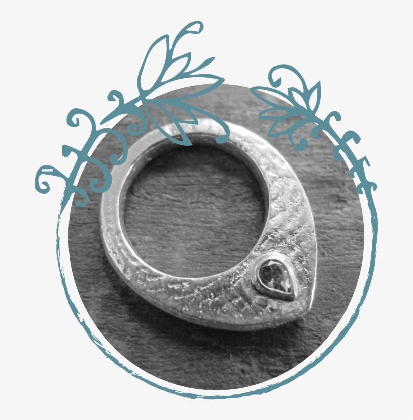 Kaila Fusco Silver Ring - Locket, transparent png download