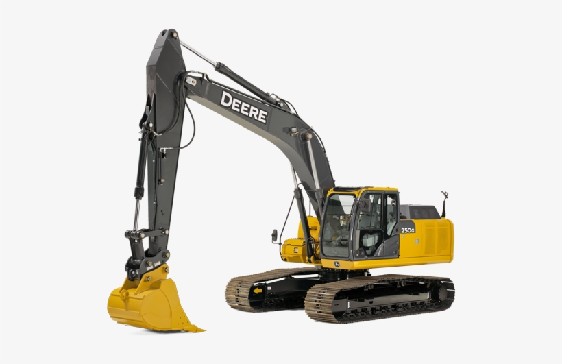 Road Rollers, Tractors, Bulldozers, Cranes They All - John Deere Excavator, transparent png download