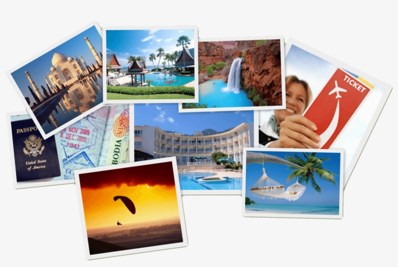 Travel Collage - Id Shield Epassport Rfid Identity Theft Protection, transparent png download