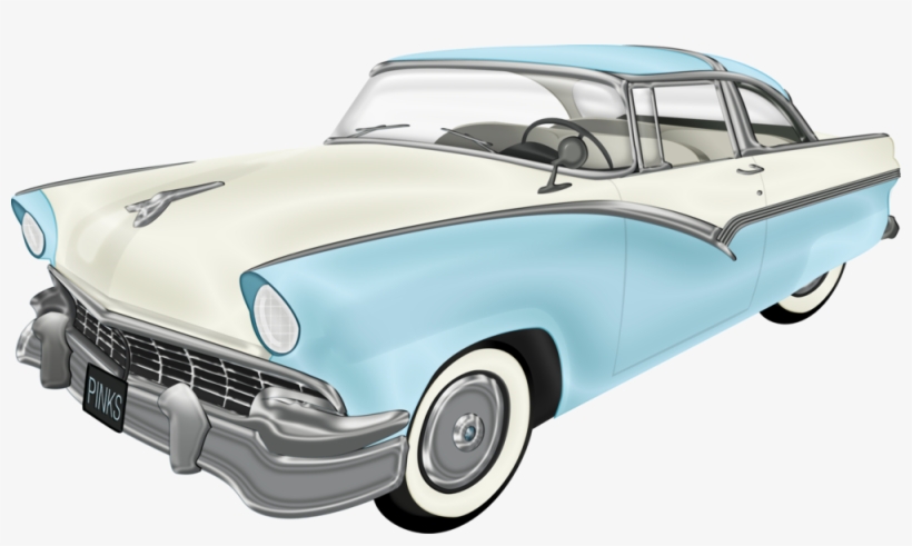 Share This Image - 50's Car Clip Art, transparent png download