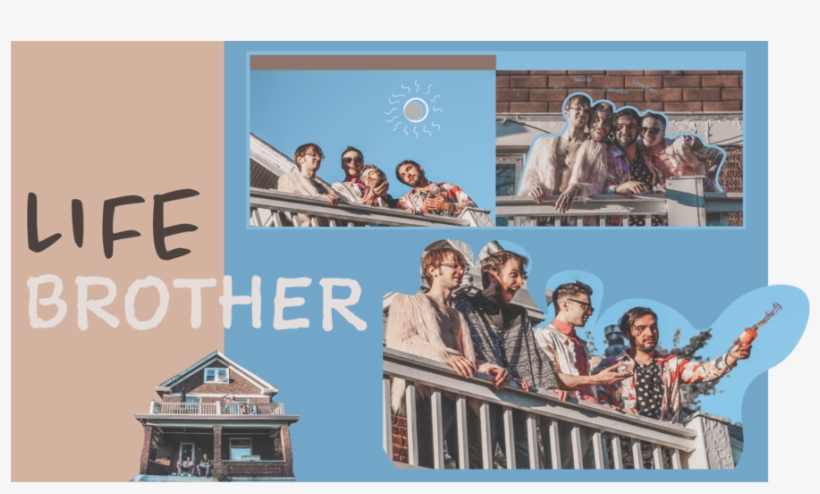 Life Bro Collage - Collage, transparent png download