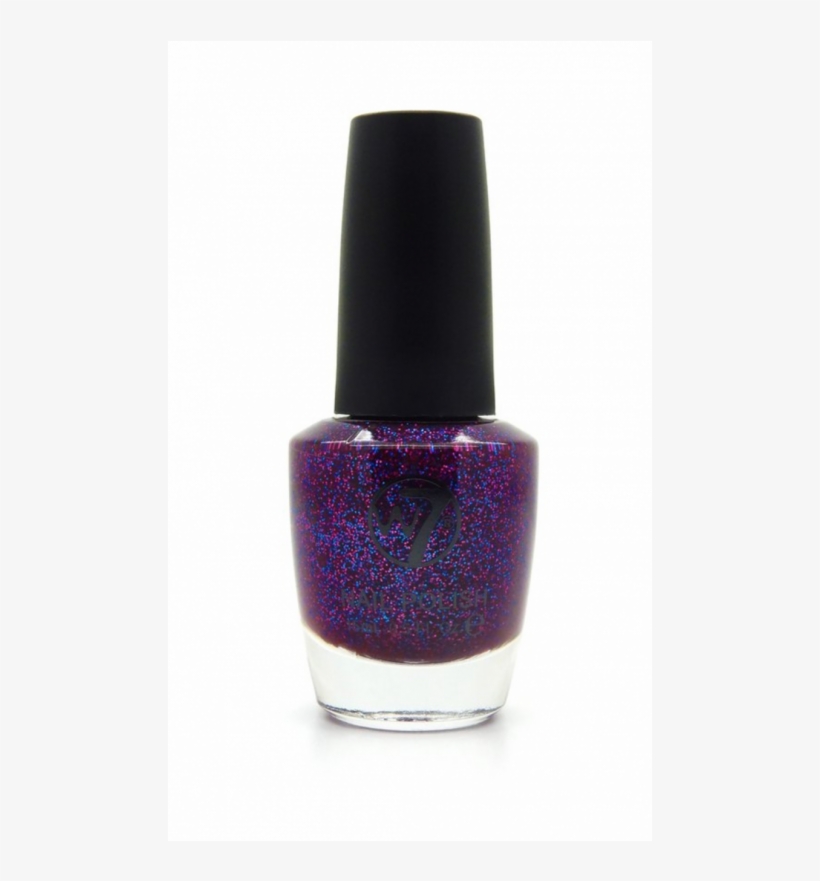 W7 Nailpolish 71 Cosmic Purple 15 Ml - W7 Nail Polish 71, transparent png download