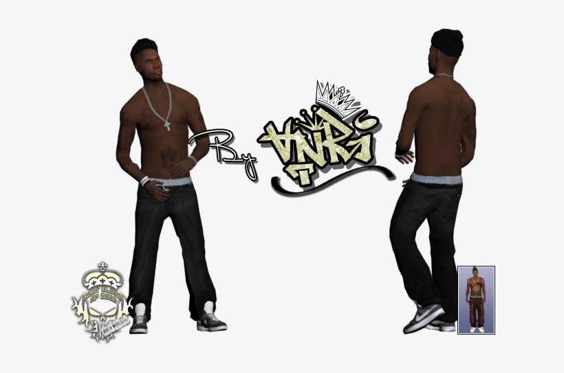 Линк Към Снимката На Скина - Gta Sa Skins Hd, transparent png download