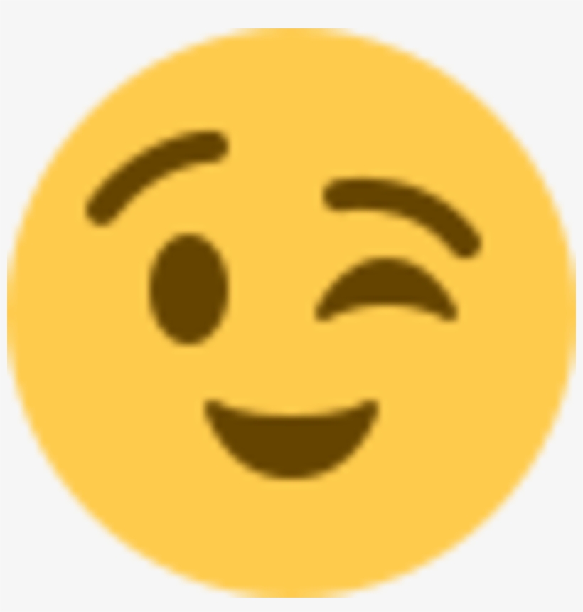Somehow They Have Made It Perfectly Acceptable To Respond - Emoji Guiñando El Ojo, transparent png download
