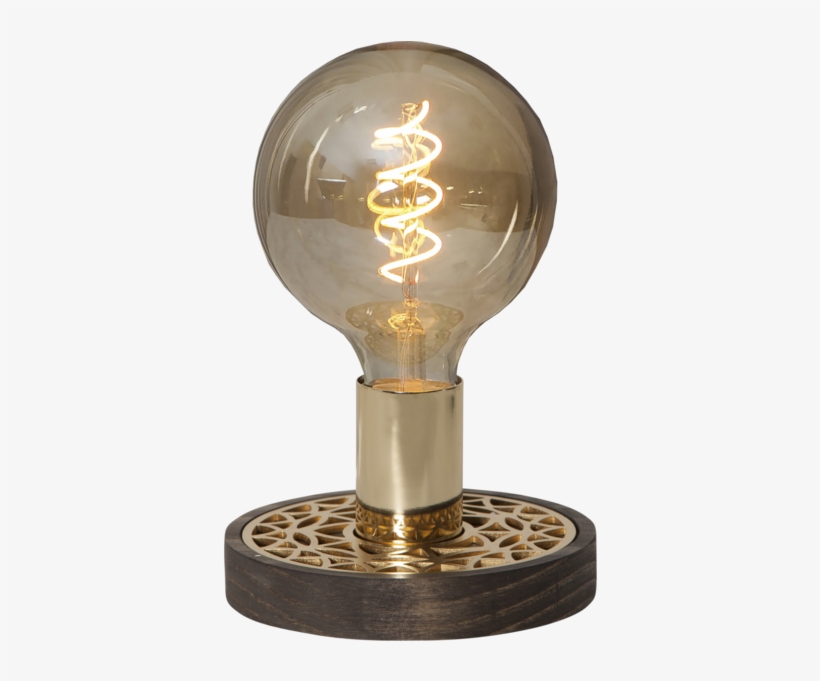 Lamp Base E27 Magic - Magic Bordslampa Brun - Star Trading, transparent png download