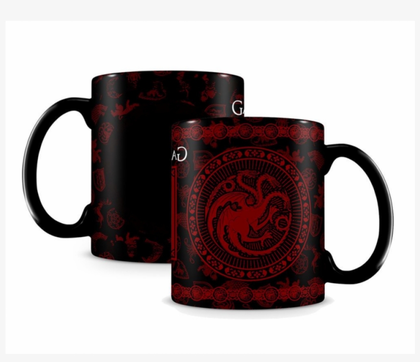 Купете Heat Changing Mug Game Of Thrones Targaryen - Targaryen Ajándéktárgyak, transparent png download
