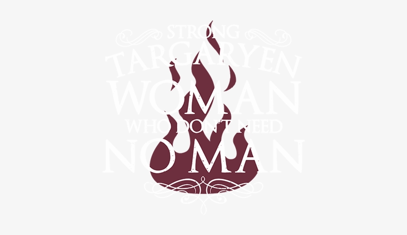 Targaryen Woman T-shirt - Game Of Thrones, transparent png download