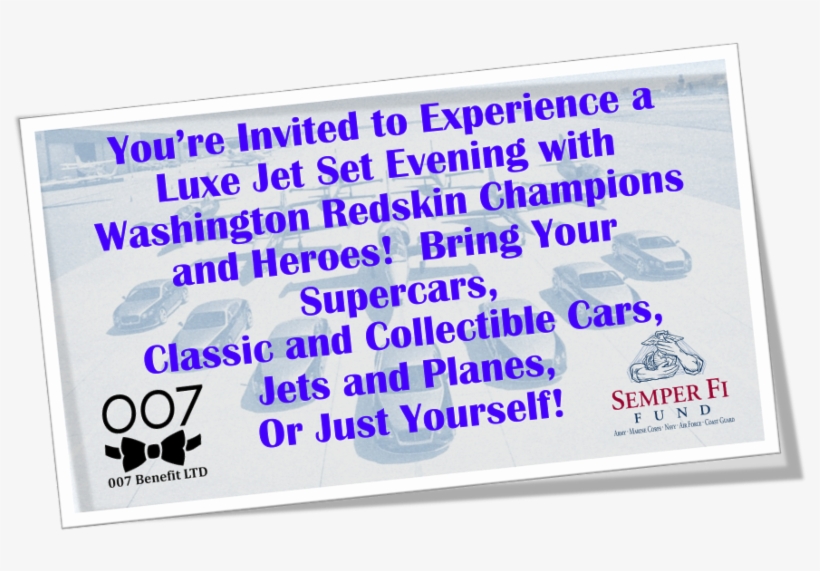 You're Invited V2 - Semper Fi Fund, transparent png download