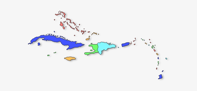 Click On A Country To View Mls Listings - Caribbean, transparent png download