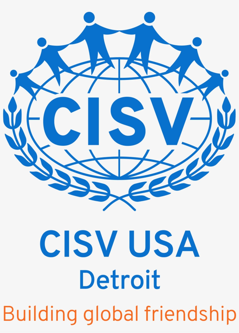 We Are The Detroit Chapter Of A Global Volunteer - Cisv International Logo, transparent png download