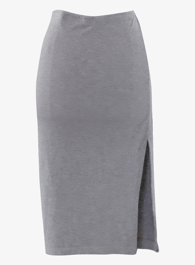 Gray Pencil Skirt By British Steele - Pencil Skirt, transparent png download