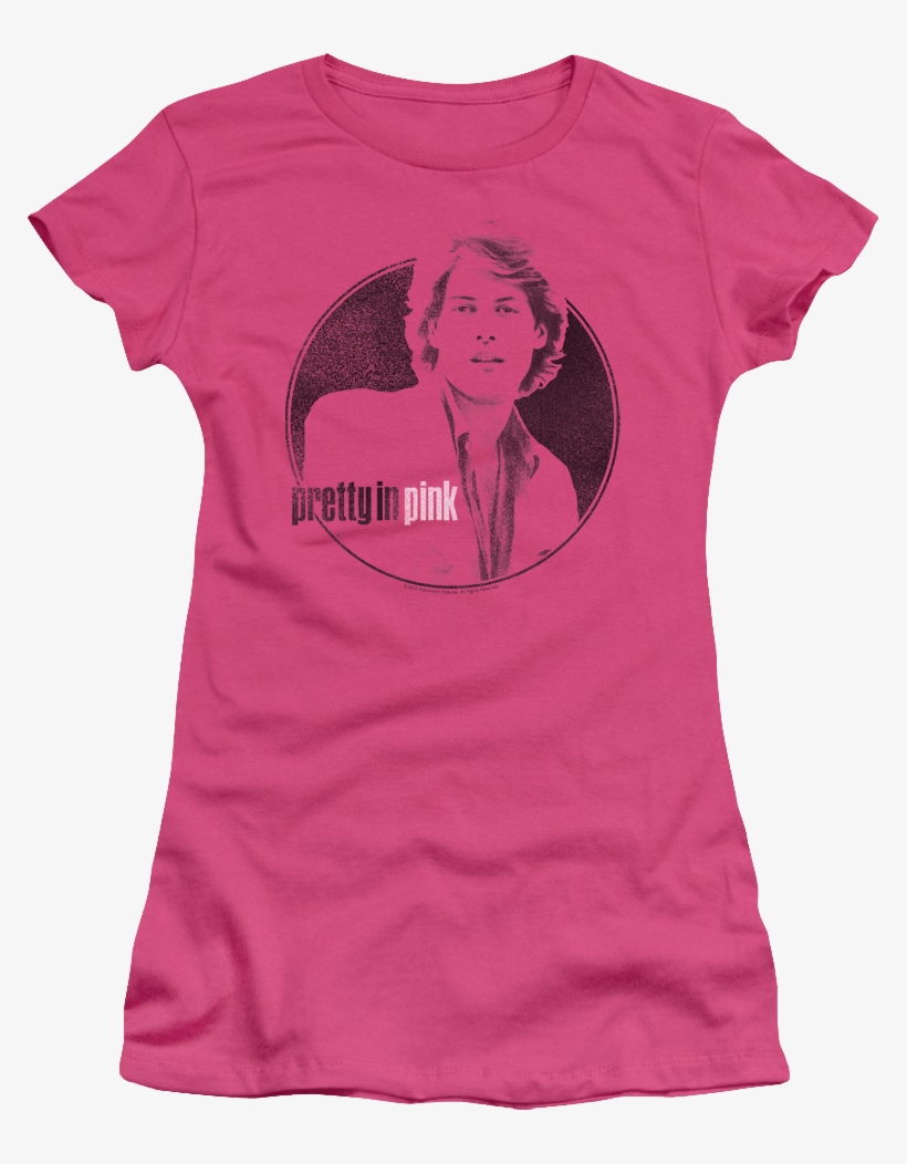 Steff Pretty In Pink Shirt - Pretty In Pink/steff Junior Sheer In Hot Pink, Girl's,, transparent png download
