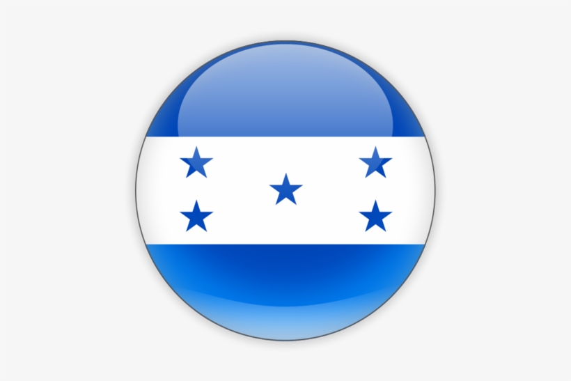 Illustration Of Flag Of Honduras - Honduras Icon, transparent png download