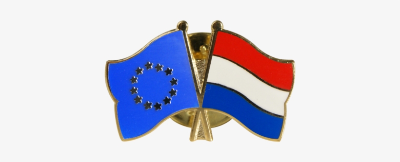 Netherlands Friendship Flag Pin, Badge - Flag, transparent png download