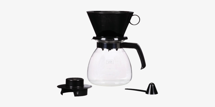 Pour-over Coffeemaker &amp - Melitta Coffee Maker, transparent png download
