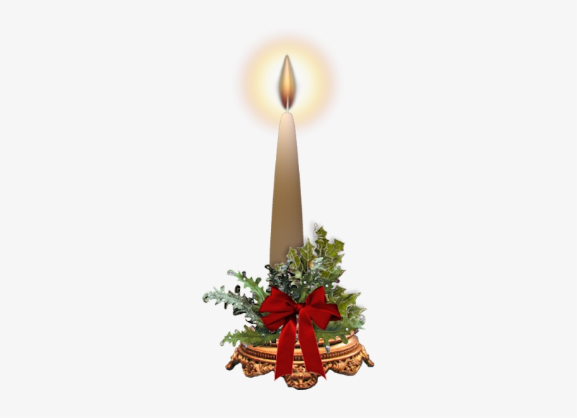 Hoa Candle - Christmas Decoration, transparent png download