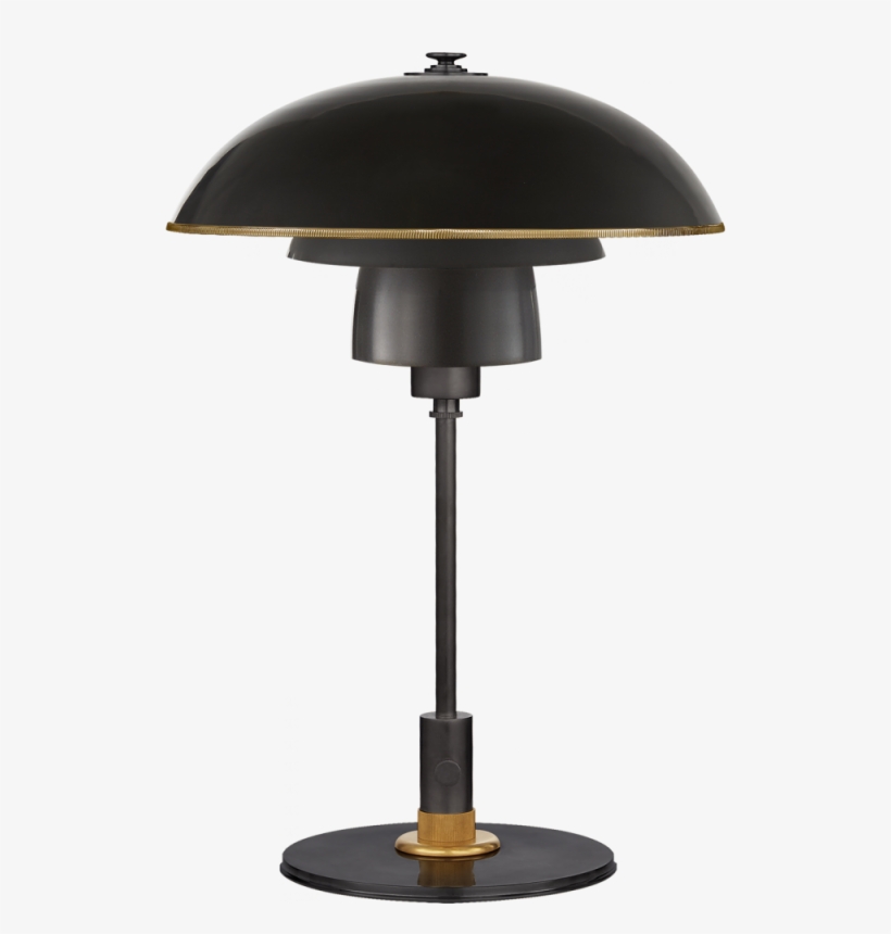 Whitman Desk Lamp In Bronze And Hand-rubbed Anti - Visual Comfort Tob3513bzhabbz Whitman Desk Lamp In, transparent png download