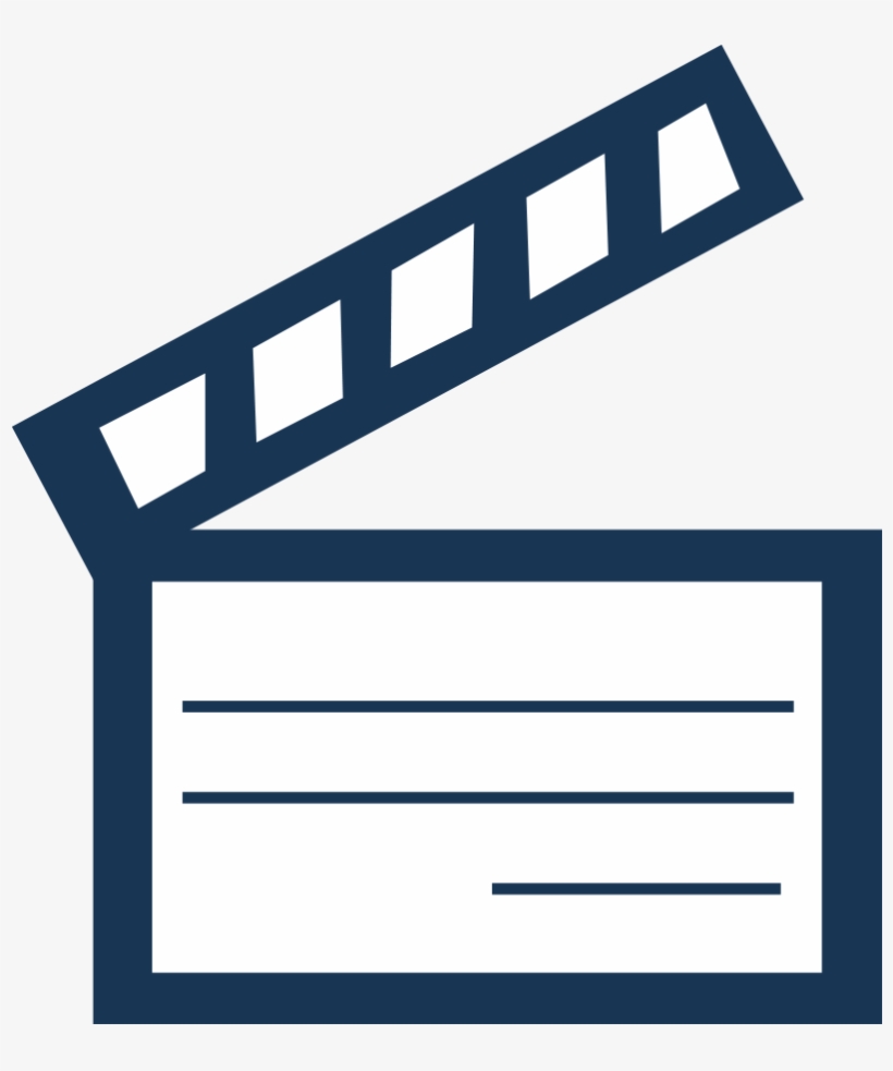 Clapboard Png - Film, transparent png download