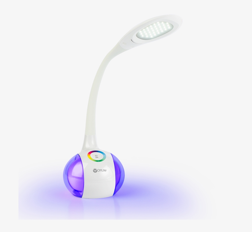 Ottlite Led Desk Lamp - Ottlite By2g59-ffp Led Desk Lamp With Color Changing, transparent png download