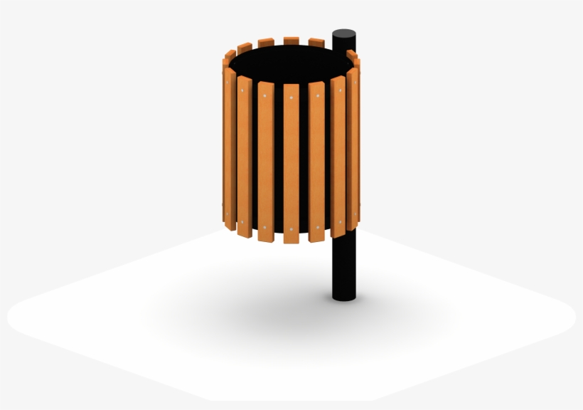Open Garbage Can Png Download - Waste Container, transparent png download