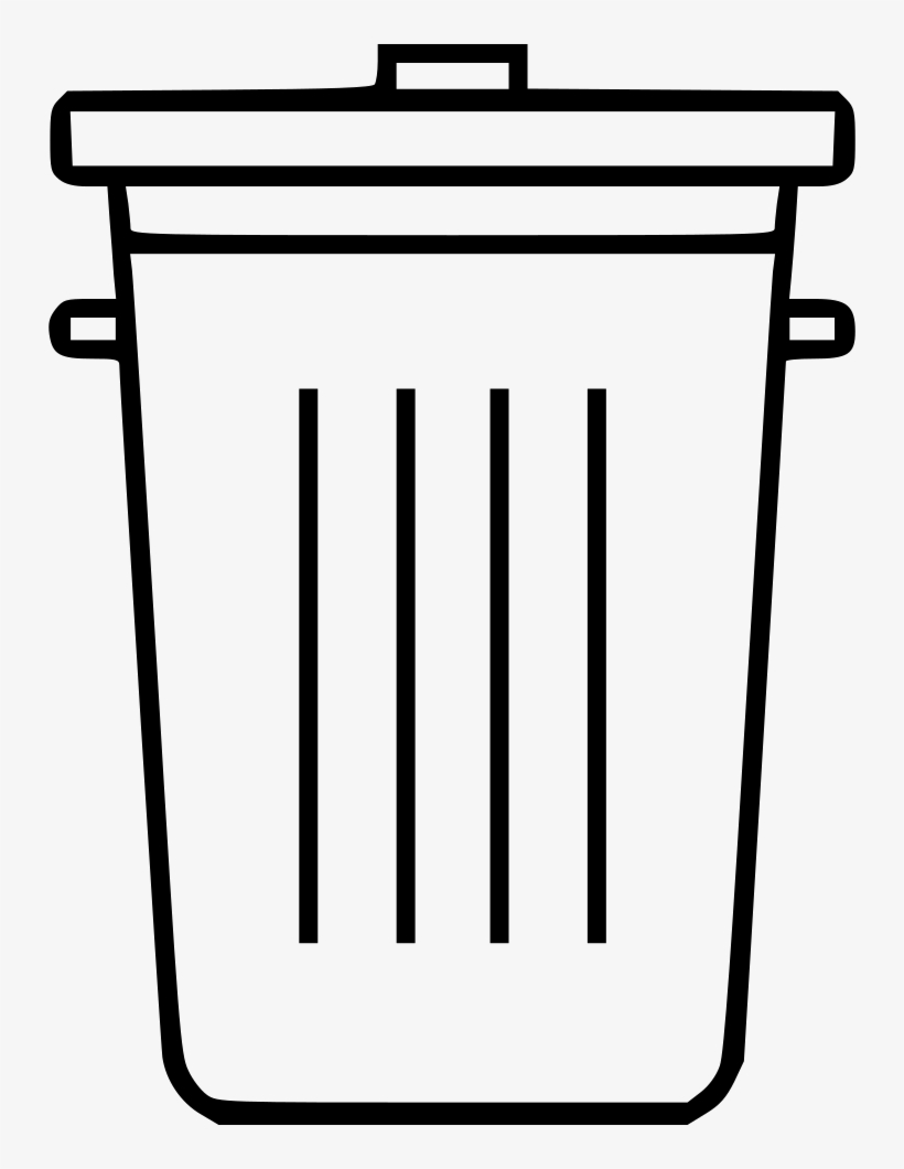 Trash Can Trash Can Delete Comments, transparent png download