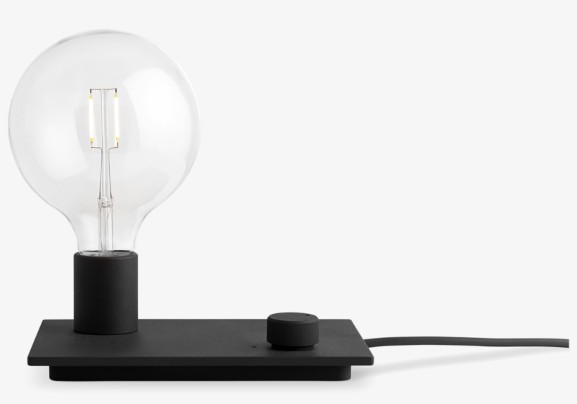 Muuto Control Table Lamp - Muuto Control Table Lamp - Black/with Dimmer, transparent png download