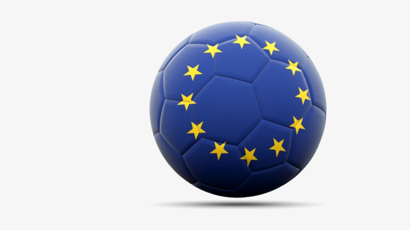 Illustration Of Flag Of European Union - Kick American Football, transparent png download