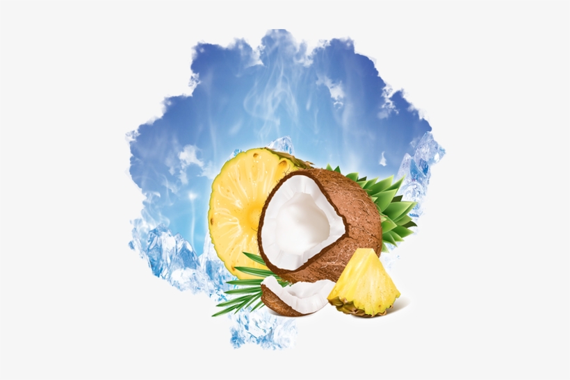 Like A Breeze On A Tropical Island, The Flavors Of - Noix De Coco Ananas, transparent png download