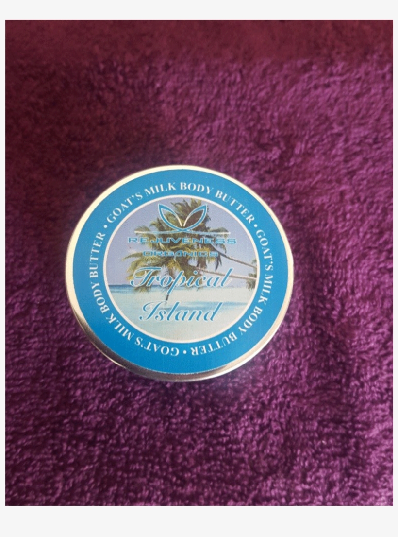 Tropical Island Goat's Milk Body Butter 50ml R75 - Label, transparent png download