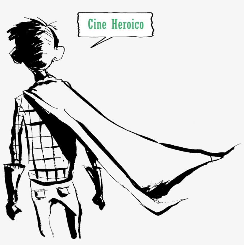 Cropped Cine Heroico Para Fondo Claro - Essex County Lemire Lester, transparent png download