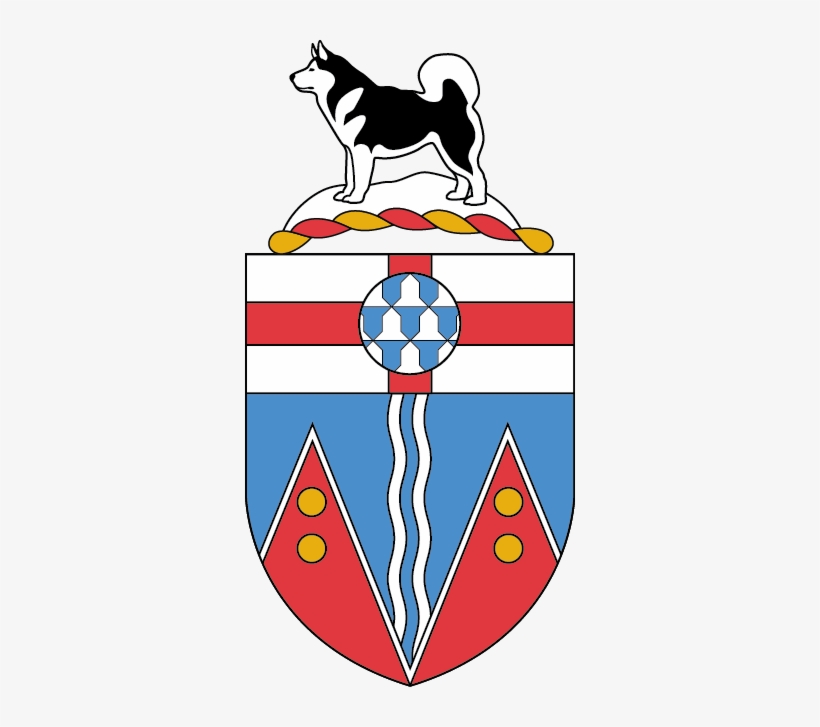 The Yukon Coat Of Arms - Yukon Flag, transparent png download