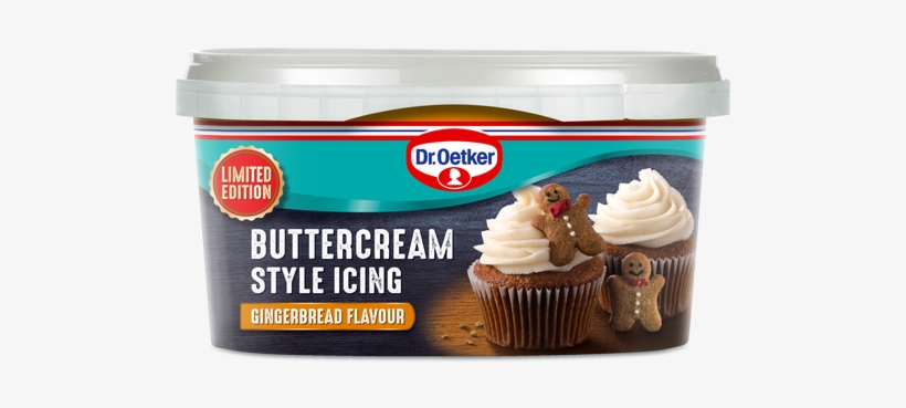 Gingerbread Flavour Buttercream Style Icing - Dr Oetker, transparent png download