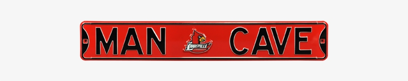Louisville Cardinals “man Cave” Authentic Street Sign - Washington Capitals Man Cave Street Sign, transparent png download