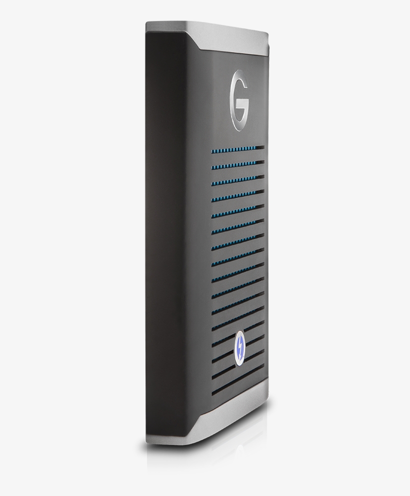 An Aluminum Core Ensures That, Even At Those Speeds, - G-technology Drive Mobile Pro Thunderbolt 3 Ssd, transparent png download