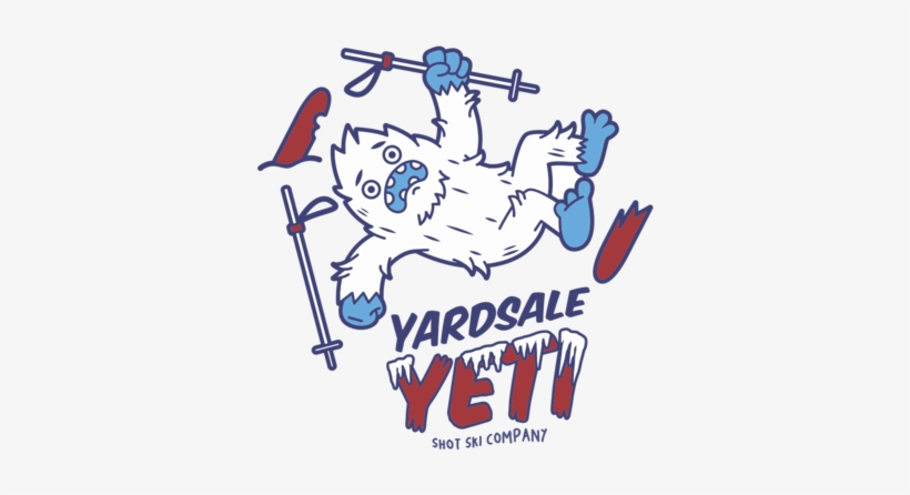 Yardsale Yeti - Yeti Ski, transparent png download