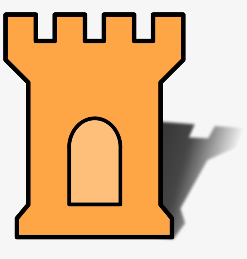 Icone Chateau Fort, transparent png download