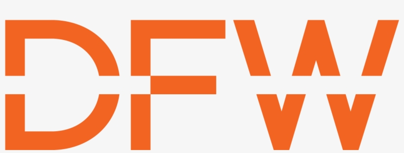 Dfw Logo Jpg Color - Dallas Fort Worth International Airport Logo, transparent png download