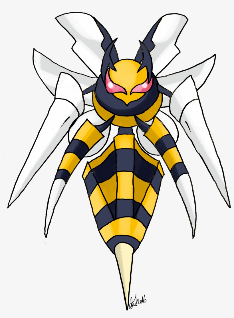 Beedrill Pokédex - Honeybee, transparent png download