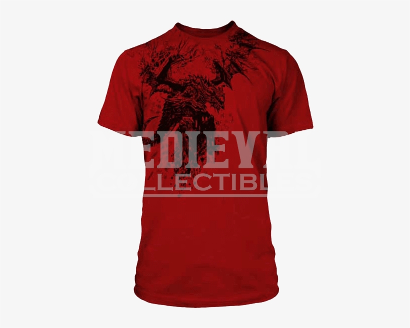 World Of Warcraft Deathwing Shattered T Shirt - April 2018 Club Grunt Style Shirt, transparent png download